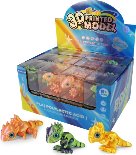 Magični 3D dinozaver 9 cm - 1 kos