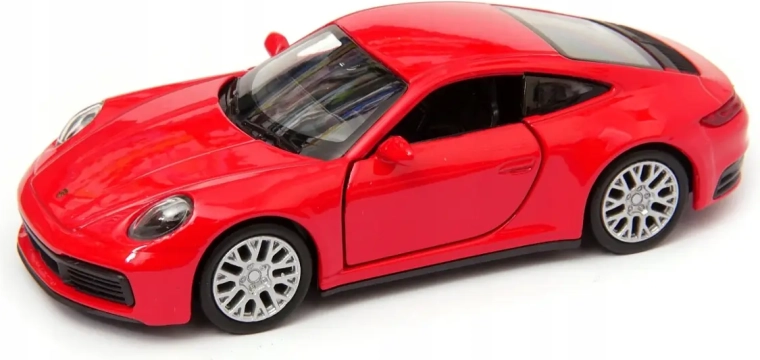 Die-cast model Welly Porsche 911 Carrera 4S 1:34 red