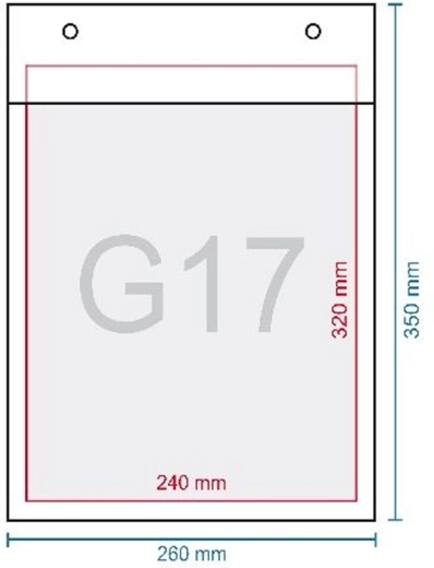 Mehurčkasta kuverta G17 350 × 250 mm s samolepilnim zapiranjem