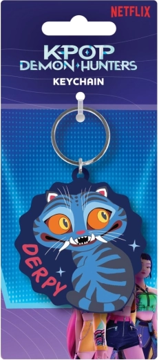 Gumijast obesek za ključe K-pop Demon Hunters Derpy