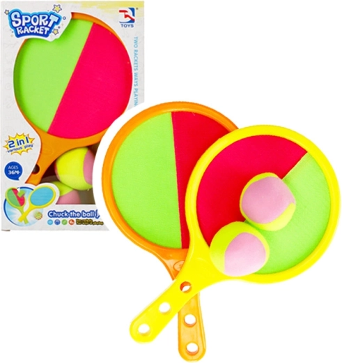 Komplet loparjev 2 v 1 catchball