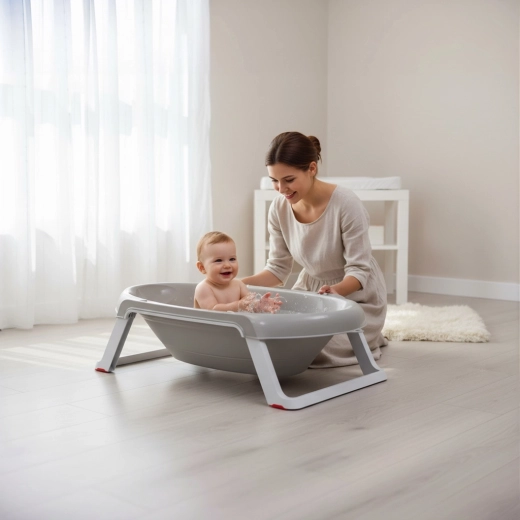 Ergonomska oblika za dve razvojni fazi (0–12 mesecev)