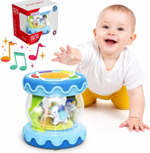 WOOPIE BABY glasbeni boben s projektorjem 3 v 1