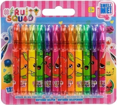 Fruity Squad dišeči komplet mini gel pisal (12 kosov)