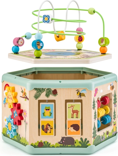 Removable motor skills maze – practical for play and storage