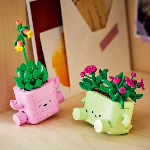 Cheerful LEGO brick decoration