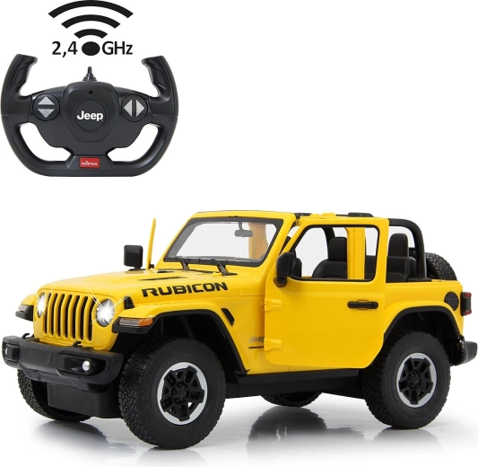 Jamara Jeep Wrangler JL 1:14 rumen RC avto 2,4 GHz z ročno odpirljivimi vrati