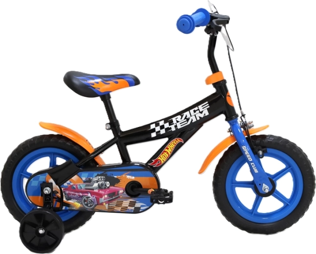 A stable start thanks to removable training wheels