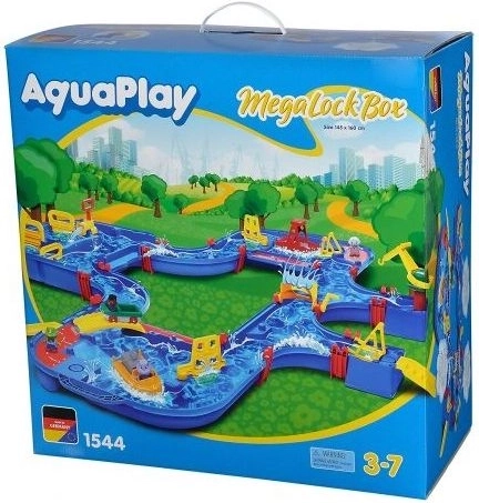 AquaPlay Mega Lock Box vodna proga v kovčku