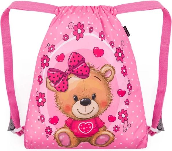 Bagmaster šolska vreča Vega 24 B z medvedkom za copate in telovadbo