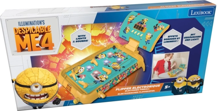 Elektronski namizni pinball MINIONS znamke Lexibook