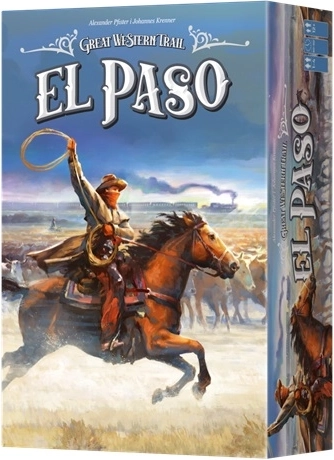 Rebel Great Western Trail: El Paso – družabna igra