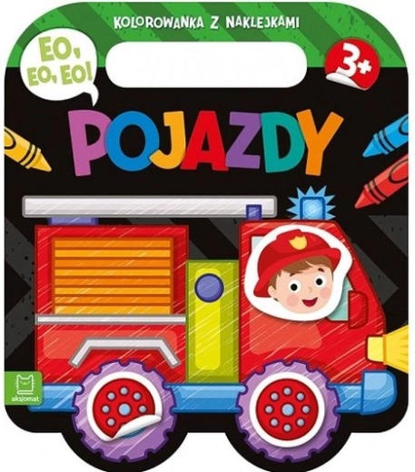 Eo, eo, eo! Vozila – pobarvanke z nalepkami