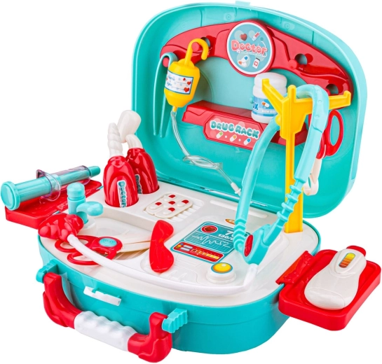 2-in-1 case: storage box and play station