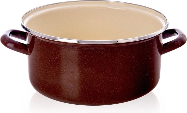 Emajliran lonec Brown 26 cm, 5 l Orion