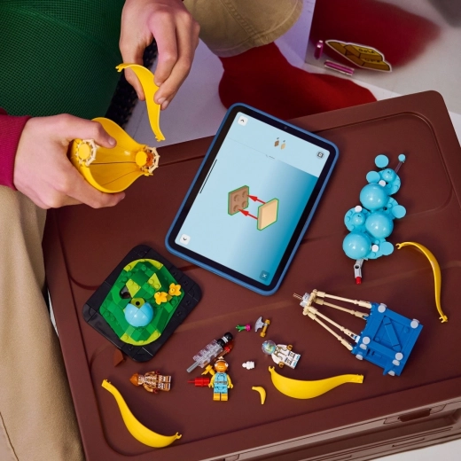 Sestavljanje z digitalnimi navodili LEGO Builder