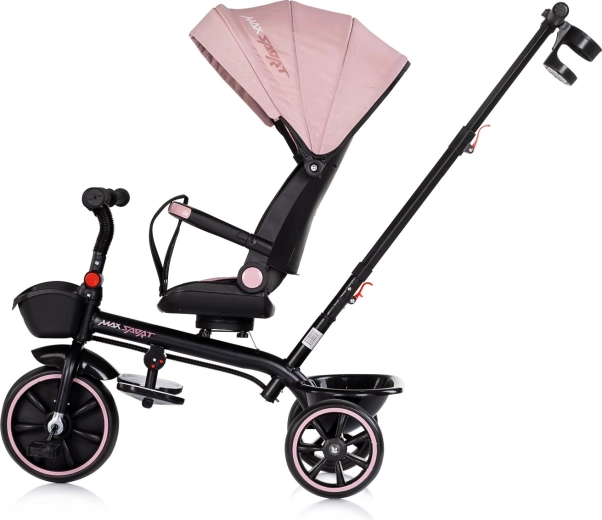 Udobje in zaščita s strešico ter varnim sediščem