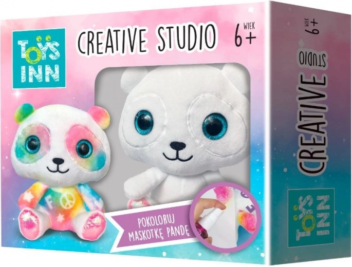 Kreativni komplet – plišasta panda za barvanje