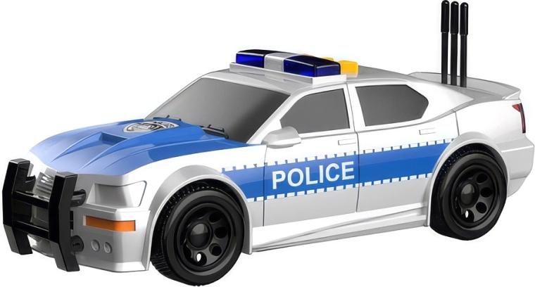 Policijski avto s svetlobnimi in zvočnimi učinki 15,5 cm