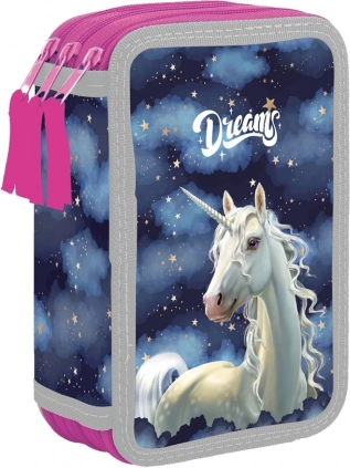 Tridelni šolski peresnik Unicorn – prazen