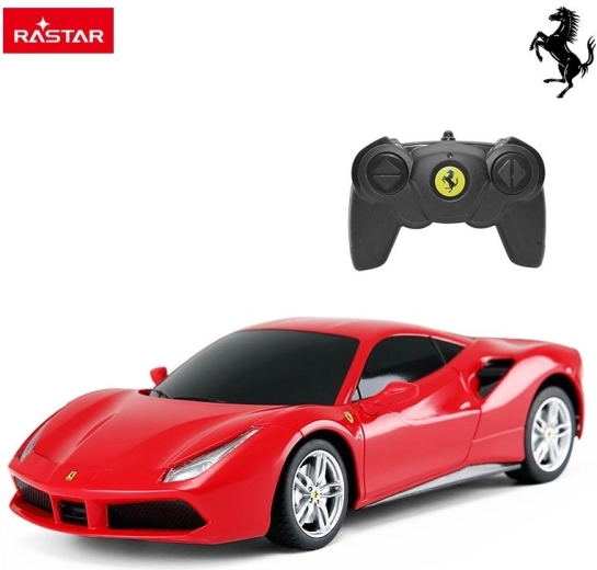 Rastar daljinsko vodeni Ferrari 488 GTB 1:24 rdeč