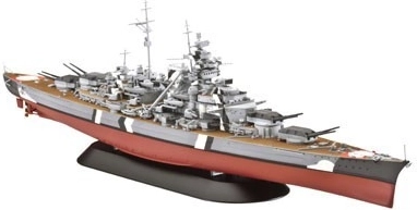 Plastični model bojne ladje BISMARCK