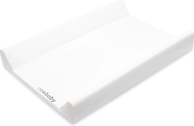 Mehka previjalna podloga New Baby Basic white 49 × 70 cm