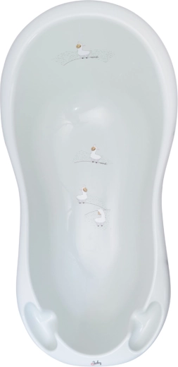 Otroška banjica Maltex Lama Minimal 84 cm žajbljevo zelena