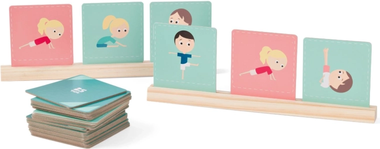 Pregledna postavitev kart za enostavno igranje