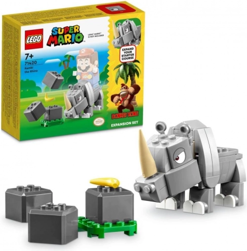 Nosorog Rambi - Razširitveni komplet LEGO Super Mario