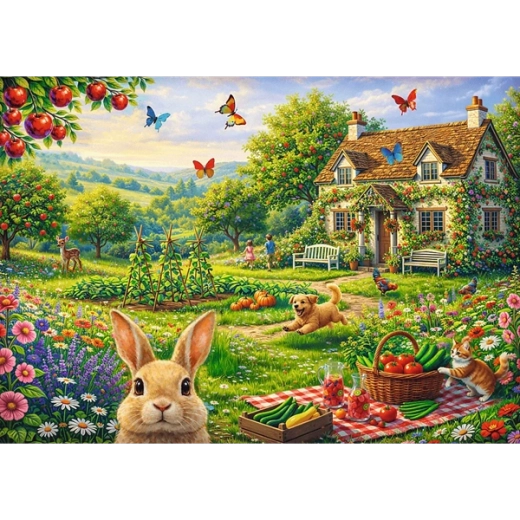 Finished picture as decoration