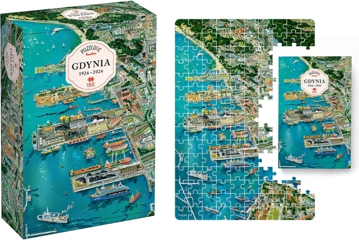 CzuCzu Puzzlove Gdinja 150 kosov