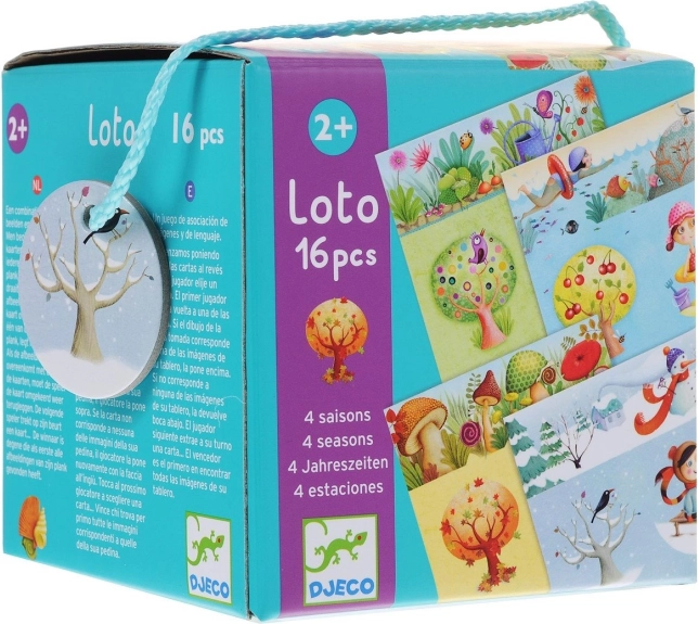 DJECO Loto – štirje letni časi