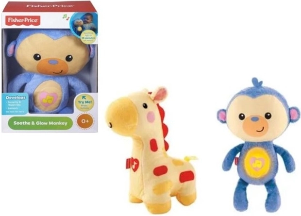 Fisher-Price pomirjujoča plišasta živalica