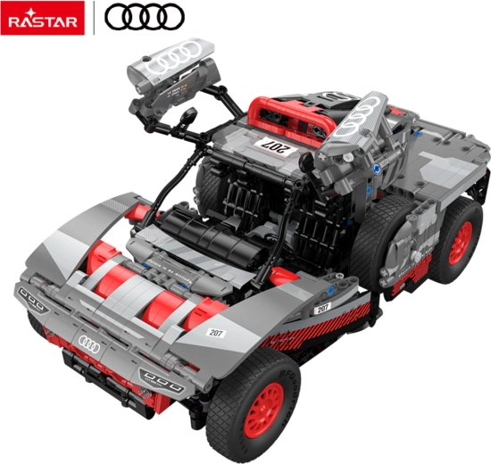 Gradbeni komplet modela Audi RS Q e-tron RASTAR siv (1:8)