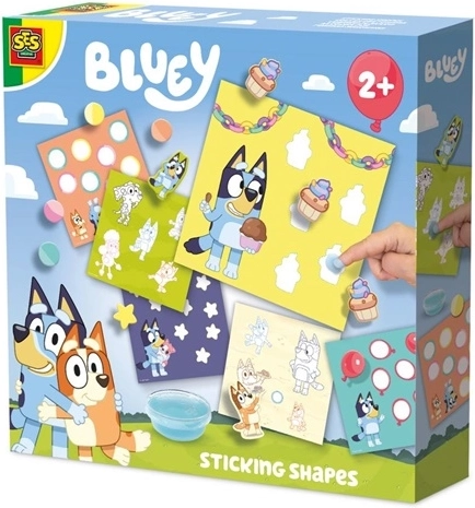 SES Bluey Stick-on Shapes