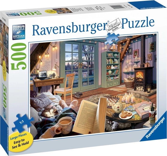 Ravensburger sestavljanka Prijetno zatočišče XXL 500 kosov