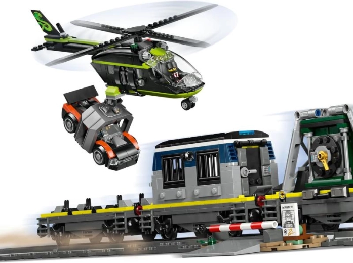 Helikopter s kleščami za drzne akcije