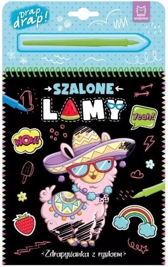 Nore lame – praskalna knjižica s pisalom