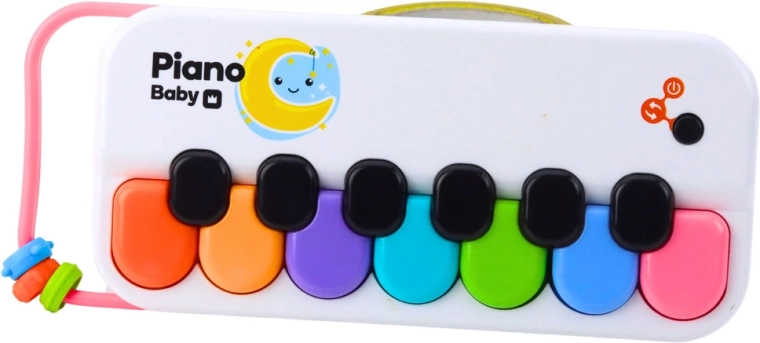 Igrivo učenje z 8 barvnimi tipkami