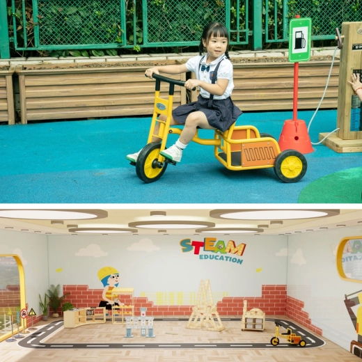 Stabilna, široka kolesa in udobno upravljanje