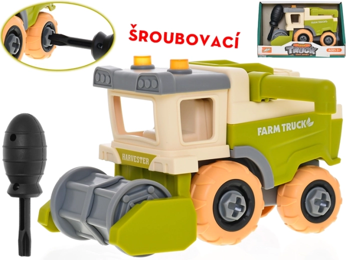 Vijačni kombajn 15 cm z prostim tekom