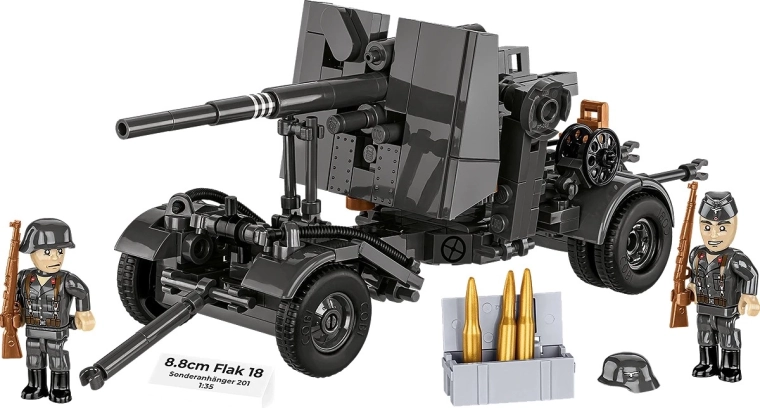 Realističen model legende 8,8 cm FLAK 18