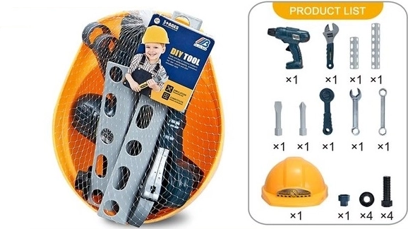 Komplet orodja s čelado