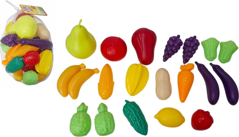 Kids' fruit and vegetable kitchen set