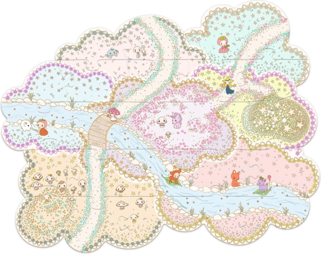 Čarobna sestavljankarska scena, polna podrobnosti