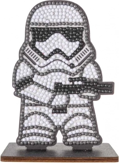 Diamantno slikanje Star Wars: Stormtrooper – komplet Crystal Art