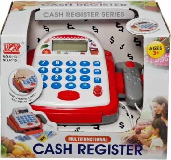 Interactive children's cash register