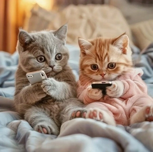 Diamantno slikanje Muce 30 × 40 cm