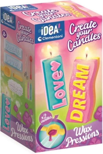 Mini tovarna sveč Sporočila – kreativni set